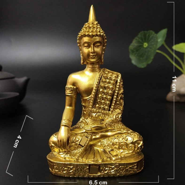 paFqBronze Color Thailand Buddha Statues Sculpture Feng Shui Home Decoration Resin Crafts Meditation Buddha Figurines Ornaments.jpg