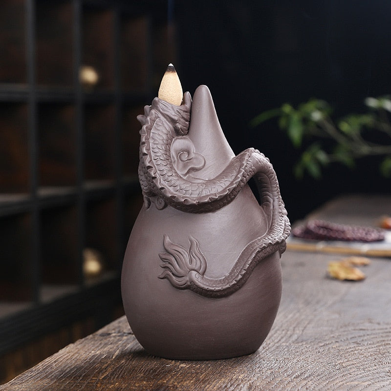Dragon Cascading Ceramic Incense Cone Burner 5.jpg