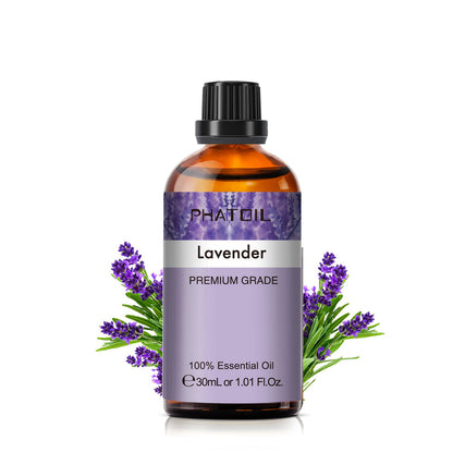 Ombm2pcs 30ml Pure Nature Tea Tree Essential Oils Eucalyptus Lavender Peppermint Aromatic Oil for Humidifier Candles.jpg
