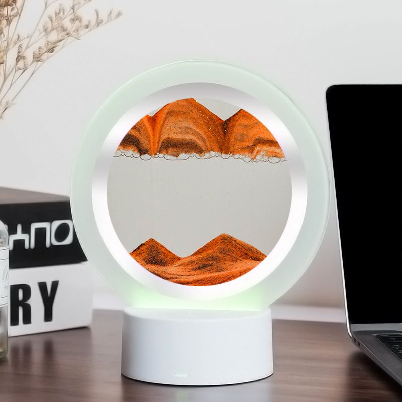 Orange creative quicksand night light with 7 co variants 7.jpg