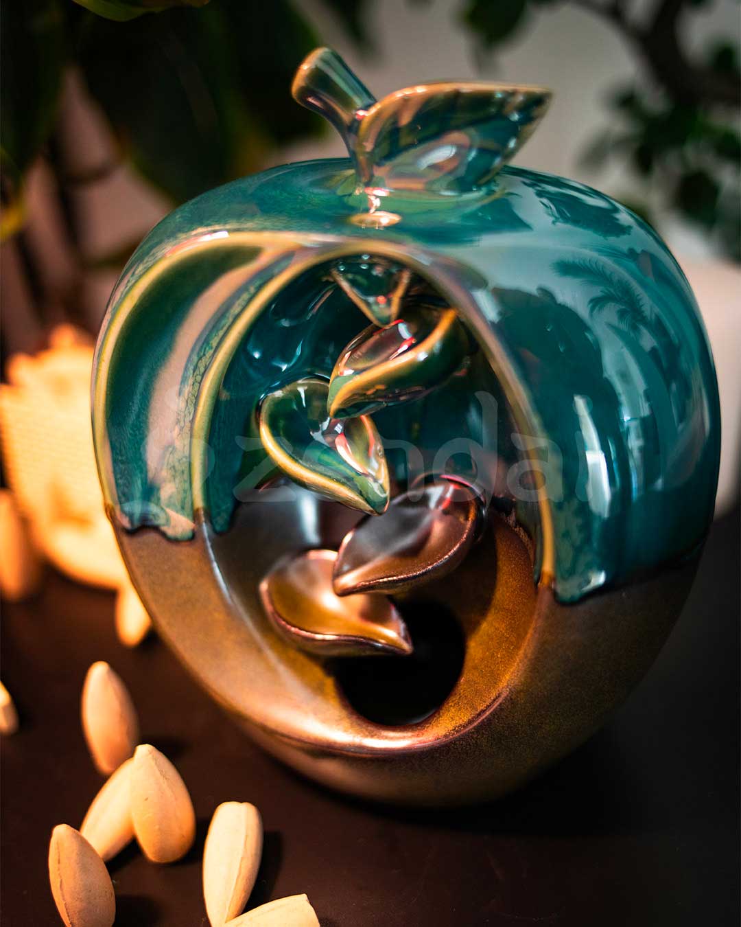Zen Apple Backflow Incense Burner3.jpg