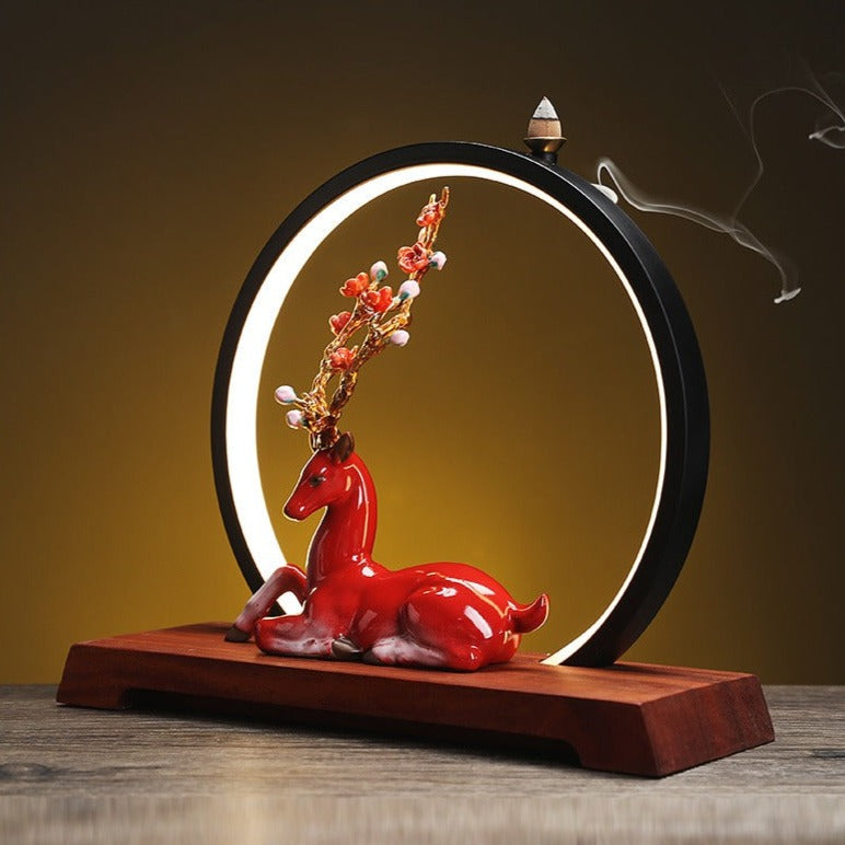 ceramic plum blossom deer round led hand description 6.jpg