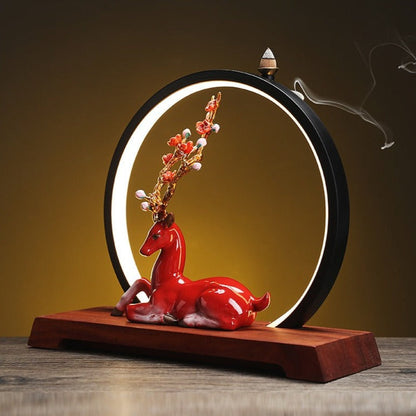 ceramic plum blossom deer round led hand description 6.jpg