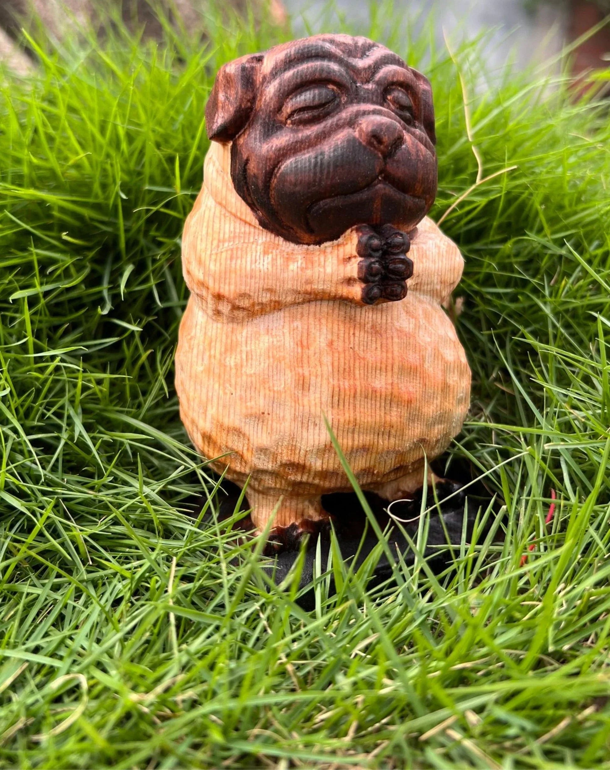 dark poly meditating dog statue 3.jpg
