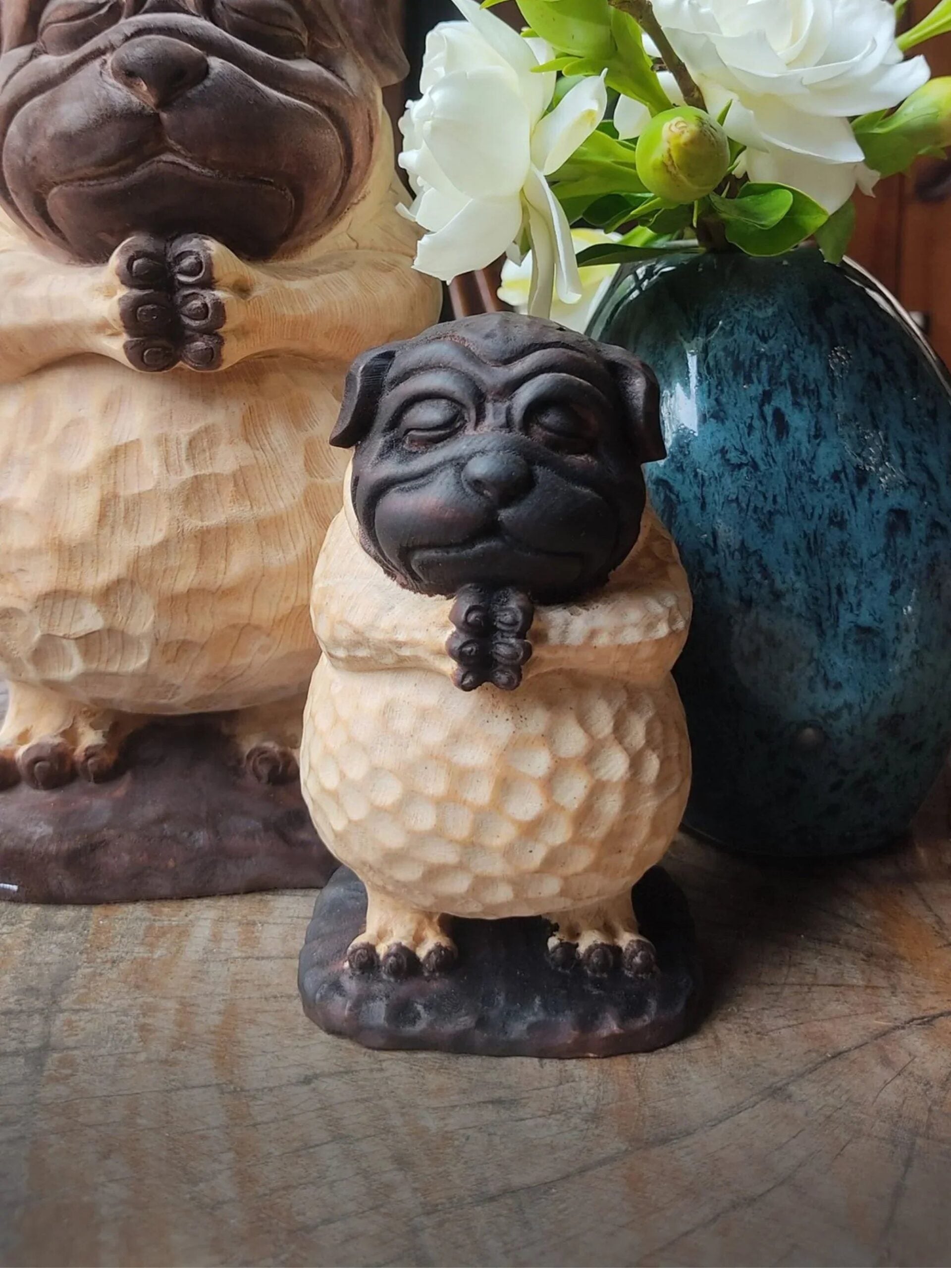 dark poly meditating dog statue 6.jpg
