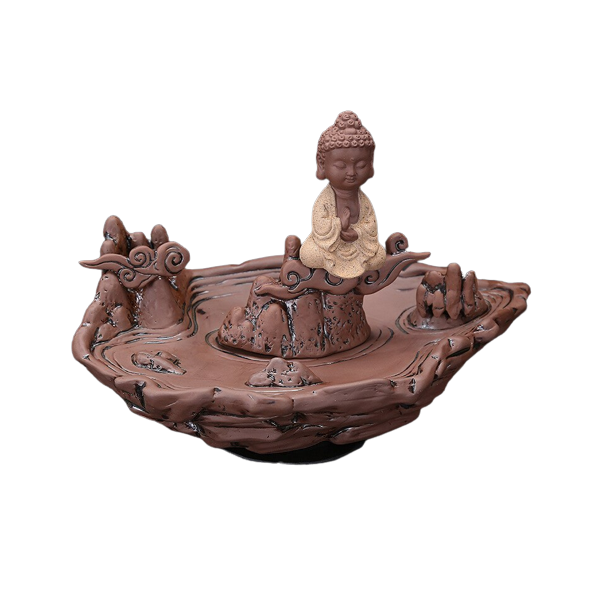 mainimage2Fisherman Fishing Buddha Buddhist Burner Backflow Incense Burner With 10Pcs Cones Incense Stick Censer Holder Use removebg preview.png