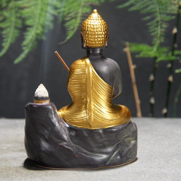 mainimage320 Incense Cones Chinese Buddha Zen Mascot Lucky FengShui Home Decoration Yoga Room Ornaments Handmade Backflow.jpg