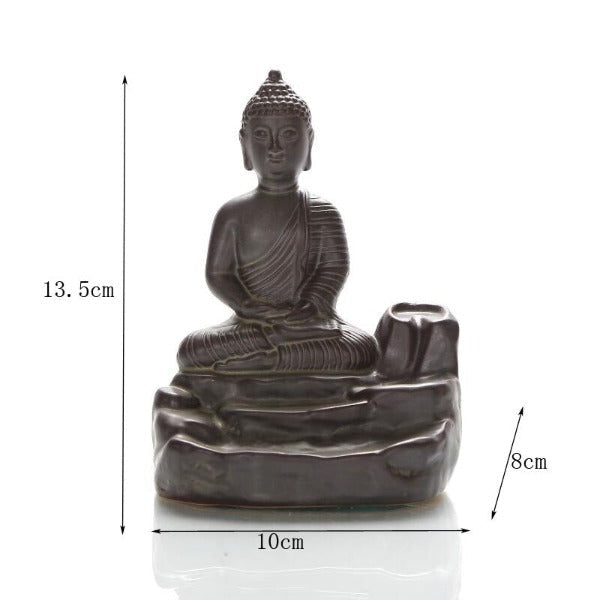 mainimage520 Incense Cones Chinese Buddha Zen Mascot Lucky FengShui Home Decoration Yoga Room Ornaments Handmade Backflow.jpg