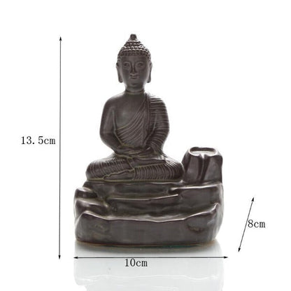 mainimage520 Incense Cones Chinese Buddha Zen Mascot Lucky FengShui Home Decoration Yoga Room Ornaments Handmade Backflow.jpg