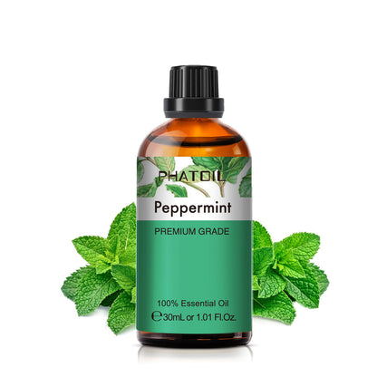 oRFM2pcs 30ml Pure Nature Tea Tree Essential Oils Eucalyptus Lavender Peppermint Aromatic Oil for Humidifier Candles.jpg