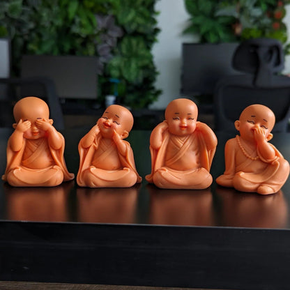 set 4 pink little monk buddha statues 3.jpg