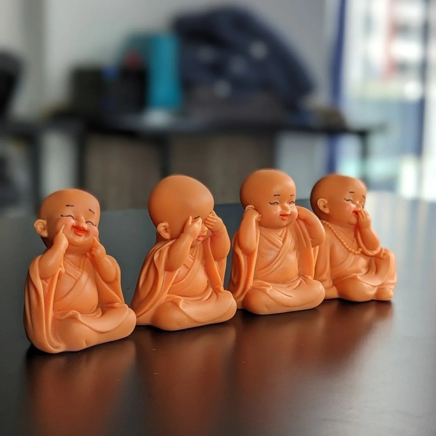 set 4 pink little monk buddha statues 4.jpg